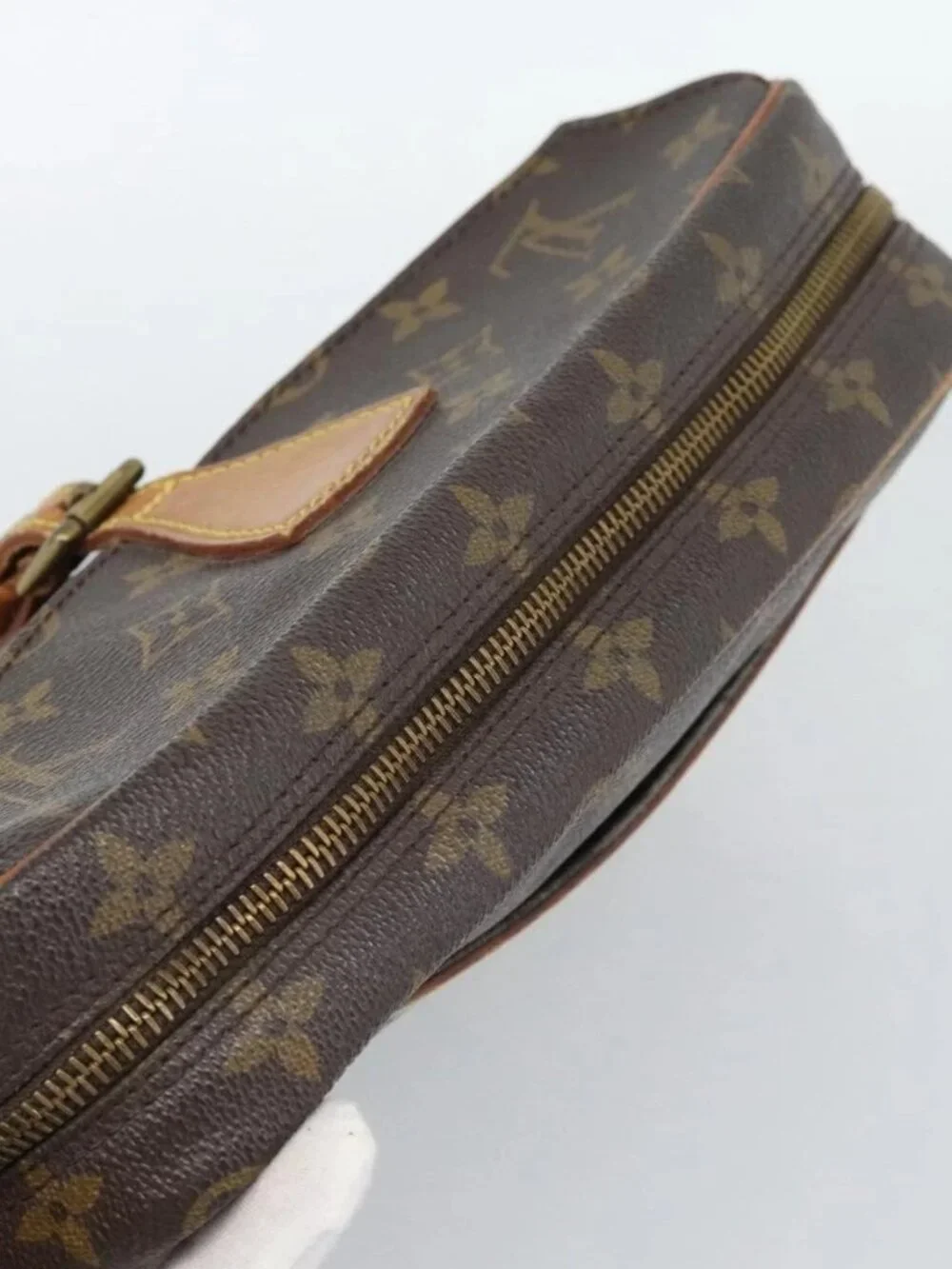 LOUIS VUITTON Monogram Jeune Fille MM Shoulder Bag M51226 LV Auth 186584